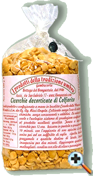 Cicerchie di Colfiorito decorticate