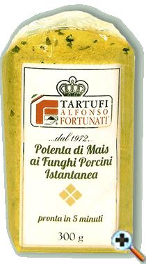 Polenta istantanea ai Porcini