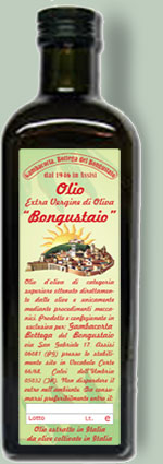 olio extravergine di qualit superiore Bongustaio