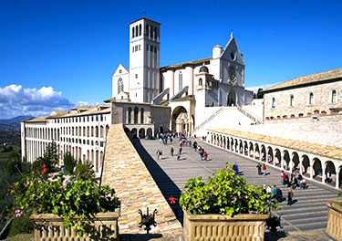 Basilica e piazza san Francesco