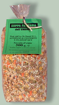 Zuppa di farro e cereali