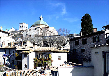 vista dalla terrazza