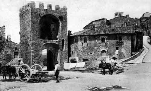 borgo e porta san pietro