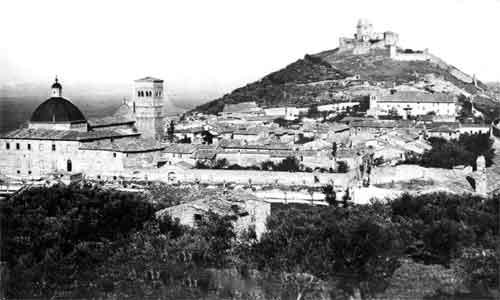 la cattedrale, la rocca e il quartiere di piazza nuova