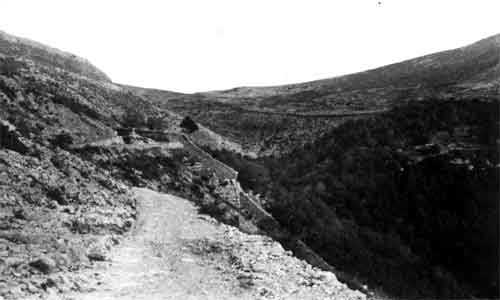 foto strada dell'eremo delle carceri