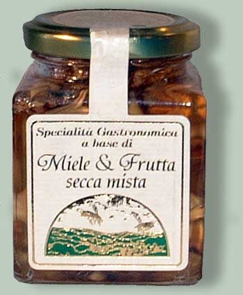 Miele e frutta secca