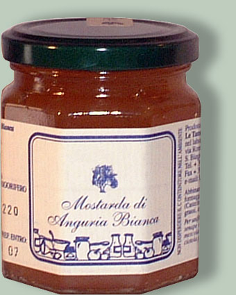 Mostarda di anguria bianca