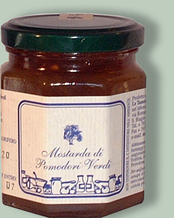 Confettura di pomodori verdi