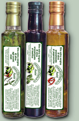Olio extravergine di oliva aromatizzato