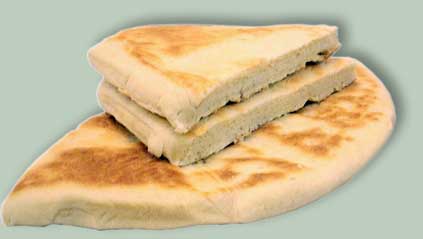 Torta cotta al testo