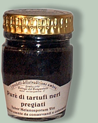Purè di tartufi neri pregiati g. 50