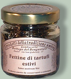 Fettine di tartufo estivo