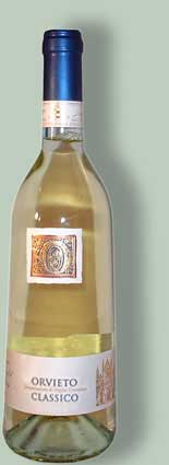 Vino bianco Orvieto D.O.C. classico